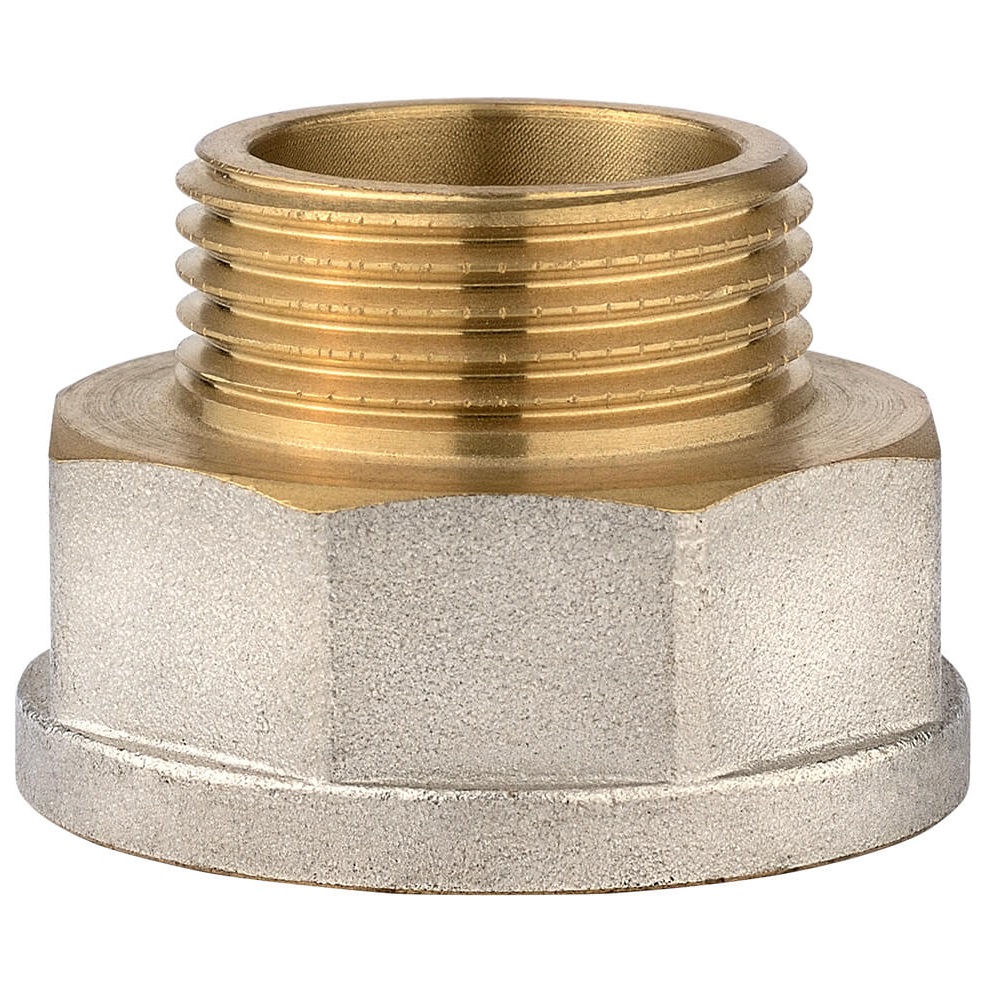 Переходник латунь ВР/НР Ду 15x25 (1/2"х1")