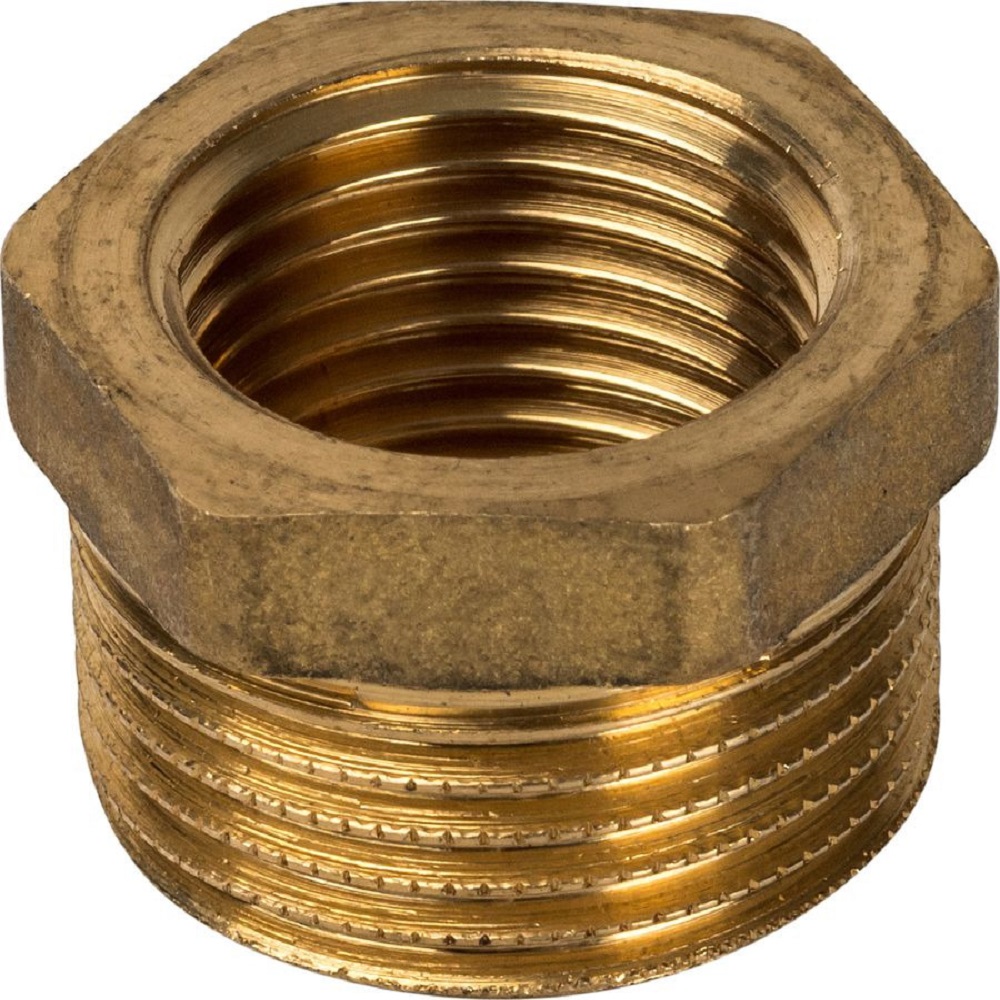 Футорка латунь НР/ВР Ду 32x40 (1 1/2"х1 1/4")